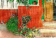 Carl Larsson suzanne pa forstubron-suzanne syende-pa forstubron-verandan oil painting reproduction
